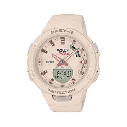 Casio Baby-G G-Squad BSA-B100-4A1JF – Women's Sports Watch with Bluetooth and Solar Power