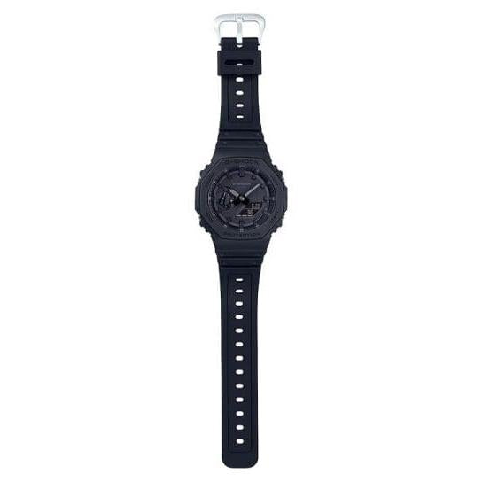 Casio G-Shock Carbon Core Guard GA-2100-1A1 Men's Watch, Black with Shock Resistance and 20 ATM Water Resistance