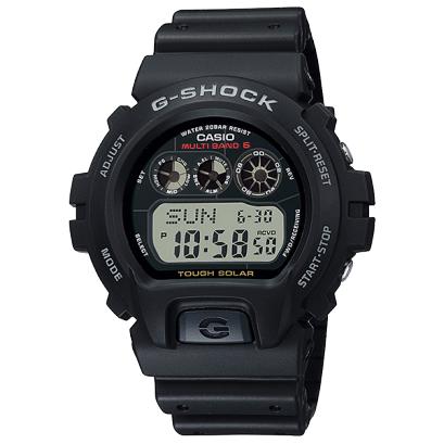 Casio G-Shock GW-6900-1JF Men's Solar Radio Watch | Shock Resistant, 20 ATM Waterproof