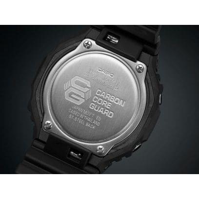 Casio G-Shock Carbon Core Guard GA-2100-1A1 Men's Watch, Black with Shock Resistance and 20 ATM Water Resistance