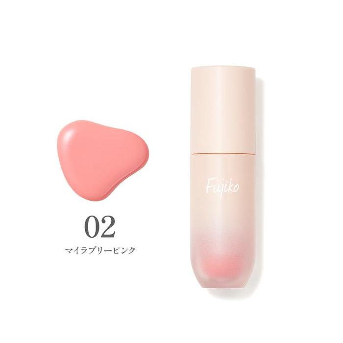 Fujiko Watercolor Cheek - liquid cheek blush 02 My Lovely Pink 3.8g [Alcohol-free]