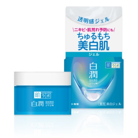 Hada Labo Shirojun Medicinal Whitening Gel – Brightening Gel for Dark Spots & Freckles, With Tranexamic Acid 100g [Alcohol-free]