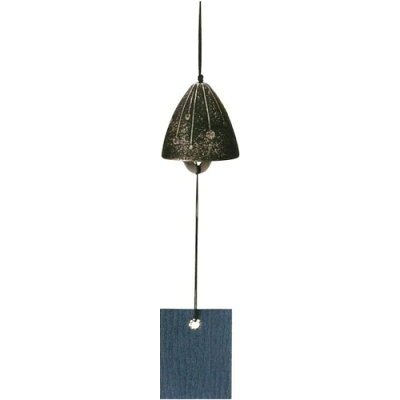 Fuurin cast iron wind chime with Hanabi motif