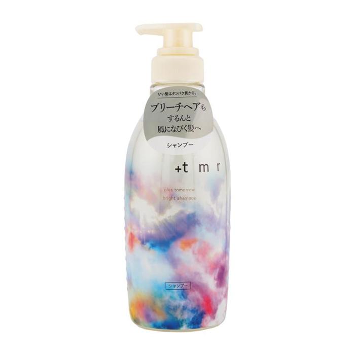 +tmr Plus Tomorrow Bright Shampoo (+tmr) – Shine-Enhancing & Smooth Hair Care, 470 mL (No Alcohol)