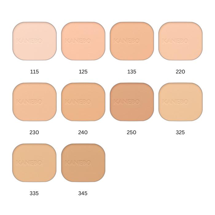 [Refill] KANEBO Melty Feel Wear II Gel Powder Foundation – Lightweight Natural Glow Finish, 10 Shades, 11g [Alcohol-free]