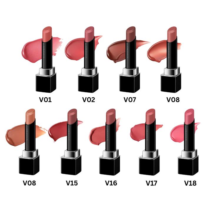 KANEBO Rouge Star Vibrant Lasting Serum Lipstick 3.7g – 9 Shades [Alcohol-free]