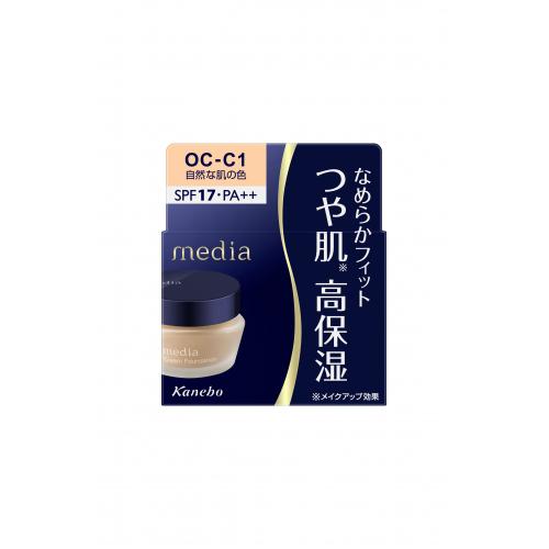 Kanebo Media Cream Foundation – Flawless Coverage and Radiance 25g [No Alcohol]