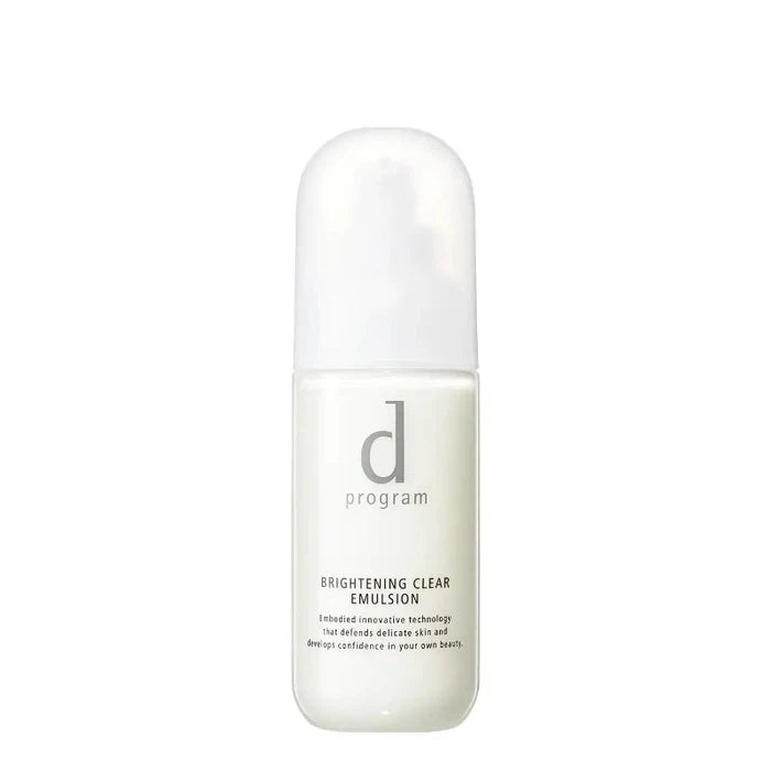 d Program Brightening Clear Emulsion MB – Whitening & Moisturizing Milk Lotion for Smooth, Beautiful Skin 100ml [Alcohol-free]