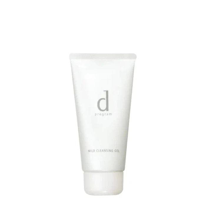 d Program Mild Cleansing Gel - Gentle Makeup Remover for Sensitive Skin, Fragrance-Free, Paraben-Free 125g [Alcohol-free]