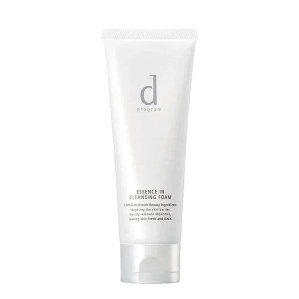 @cosme 2024 nr #1! d Program Essence-in Cleansing Foam – Gentle Facial Cleanser for Sensitive Skin 120g [Alcohol-free]