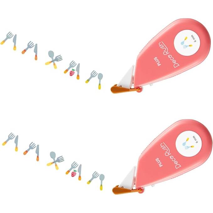 PLUS Decorush Dekorationsband – 6 mm × 4 m, Set von 2, 12 Designs