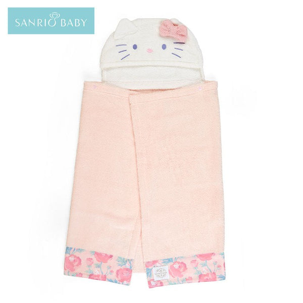 Sanrio Baby Bath Poncho - Choose your favourite characters! Hello kitty, cinnamonroll, kuromi, etc...