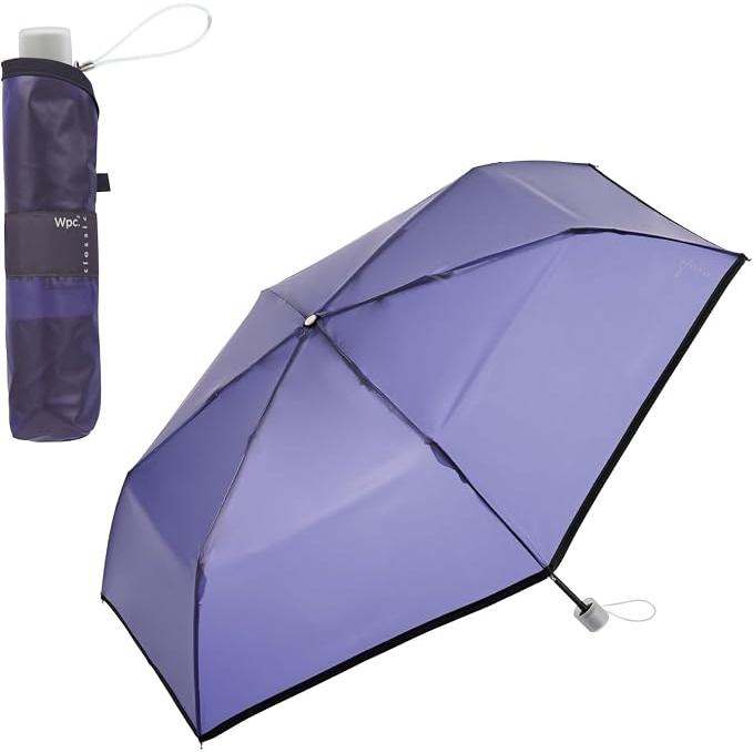 Wpc. Classic Plastic Folding Umbrella – Large 96 cm Clear Rain Umbrella, 6 Colors