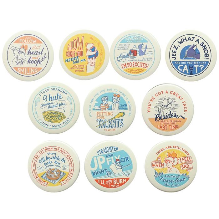 Badge collection - Random pin from the movie "Kiki's Delivery Service"
