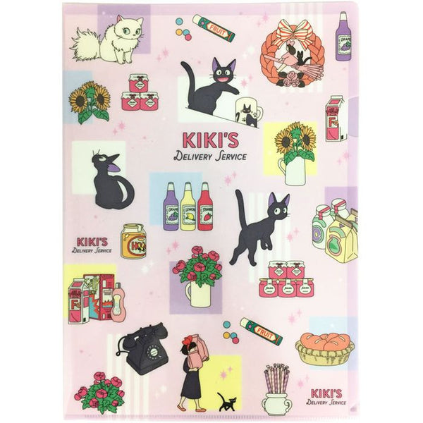 A4 folder with a motif from the movie "Kiki's Mail in the Sky"