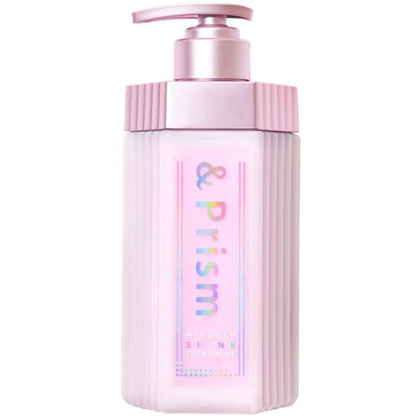 &Prism Miracle Shine Treatment - For Smoth, Shiny hair 415ml [Alcohol-free]