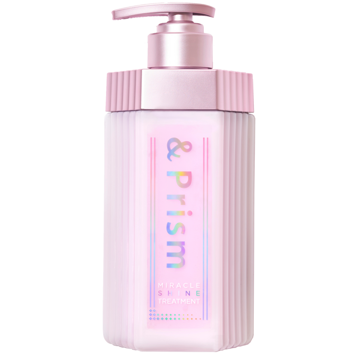 &Prism Miracle Shine Treatment - For Smoth, Shiny hair 415ml [With alcohol]