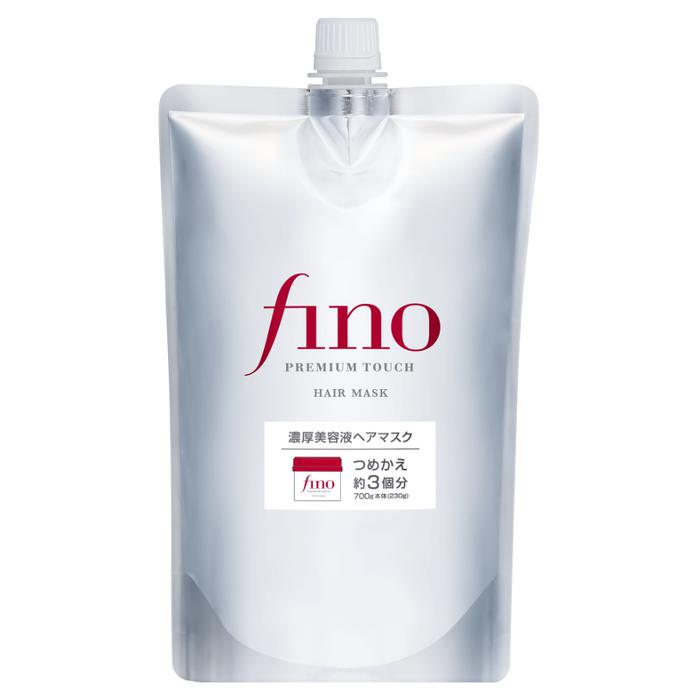 [Refill] Fino Premium Touch Rich Serum Hair Mask Refill – Intensive Repair Hair Mask 700g [With alcohol]