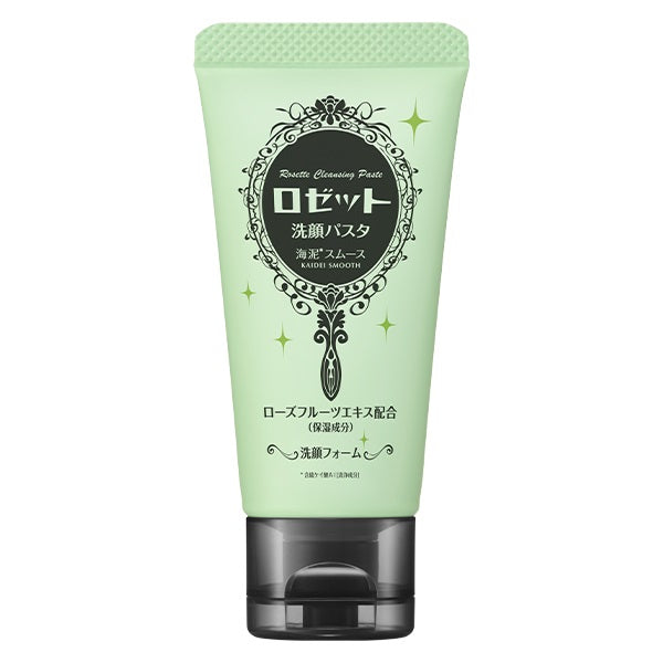 Rosette Sea Mud Smooth Facial Cleanser (Mini Size) – Deep Cleansing for Smooth, Clear Skin 30g [With alcohol]