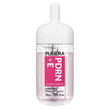 PUNERA PDRN + E Glow Serum - Regenerating Serum with PDRN, Retinol & Vitamin E Capsules 30 ml (With Alcohol)