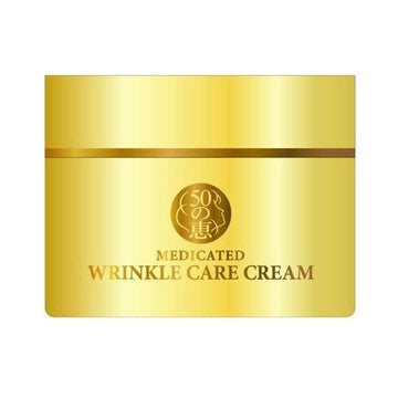 50 No Megumi Wrinkle Care Cream - Strongly Anti-Wrinkle Cream With Niacinamide And 50 Herbs 90G [With Alcohol]