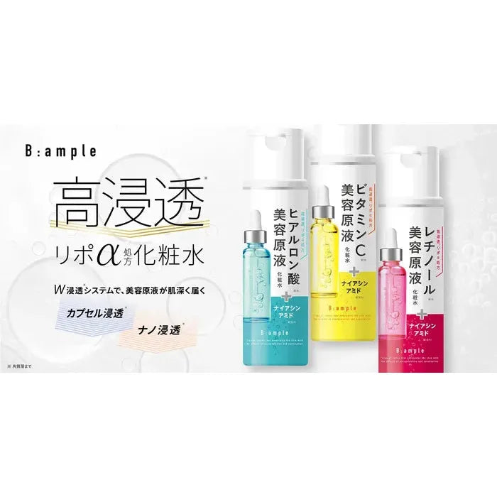 RETINOL BIYOUGANEKI COSMETIC ROLAND - Highly concentrated lotion with Retinol and Niacinamide 185ml [Alcohol-free]