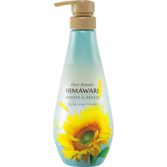 HIMAWARI Smooth & Repair - BESTSELLER! Deeply smoothing and rebuilding conditioner with sunflower oil 500ml [With alcohol]