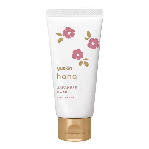 Yuskin Hana - Strongly moisturizing hand cream with the scent of Japanese rose 50g [Alcohol-free]