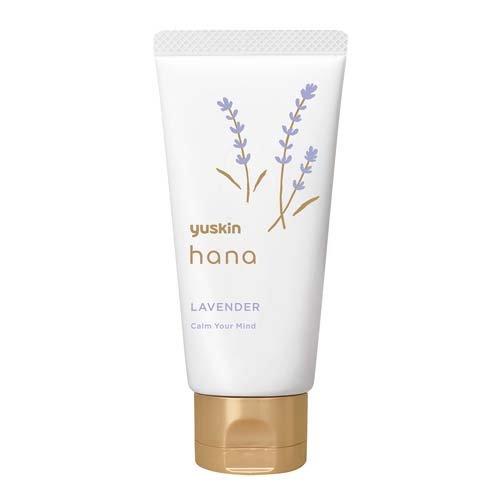 Yuskin Hana - Strongly moisturizing hand cream with lavender scent 50g [Alcohol-free]