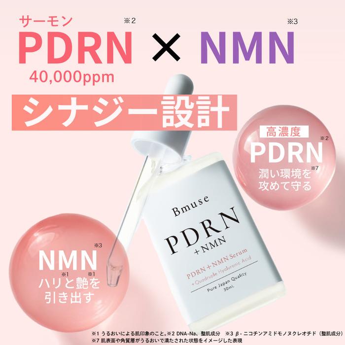 Bmuse PDRN+NMN Serum 30ml [Alcohol-free]
