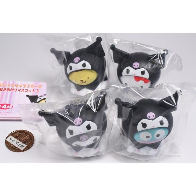 Sanrio Characters Wobbly Figure Mascot Series 3 – 4-Piece Complete Set, Gacha Capsule Toy