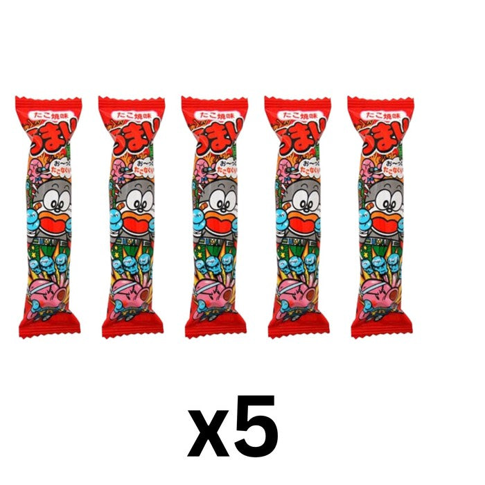 Yaokin Umaibo Takoyaki Flavor 6g x 5 pieces