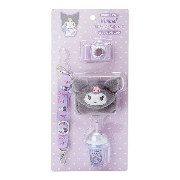 Sanrio Outing Accessory Set Kuromi Kuromi-chan Pitatto Friends Character 5.5×1.5×4cm 511072