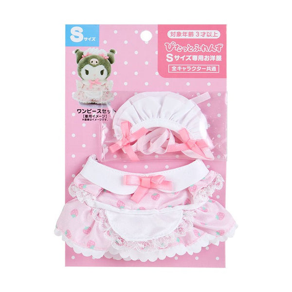 Sanrio Dress-Up Outfit S Strawberry Dress (Close Friends) Dress-Up Accessories 16 × 12 × 0.5 cm Character SANRIO 100617