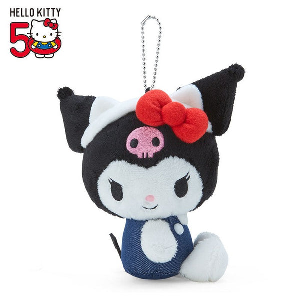 Sanrio Hello Everyone! Kuromi Kuromi-chan Mascot Holder 15×12.5×8.5cm Acrylic 807681