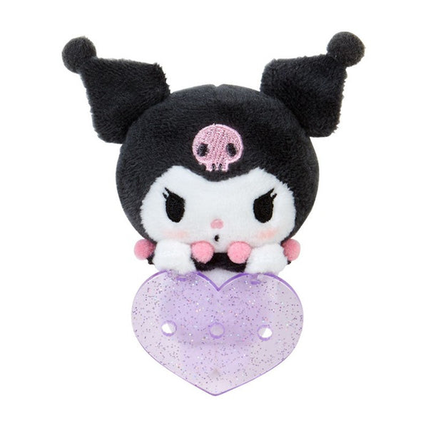 Sanrio Custom Mascot Brooch (Mai Pachi Run) Kuromi Approx. Width 9×Depth 3.5×Height 11cm 684724