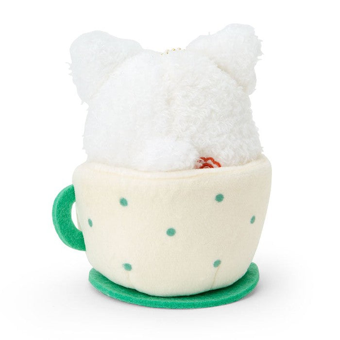 Sanrio Mascot Holder Cup (Always Together!) Hanamaru Ghost Approx. Width 11 × Depth 10 × Height 13 cm
