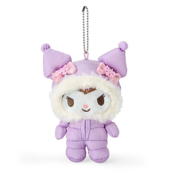 Sanrio Mascot Holder (Fluffy Winter) Kuromi Keychain 247588