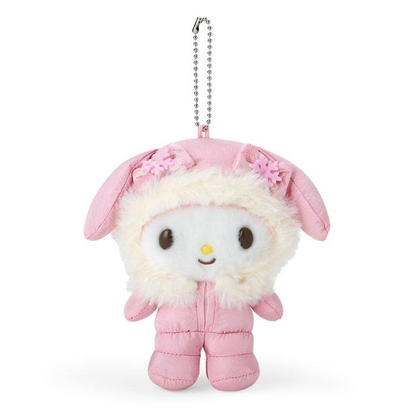 Sanrio Mascot Holder (Fluffy Winter) My Melody Keychain 247464