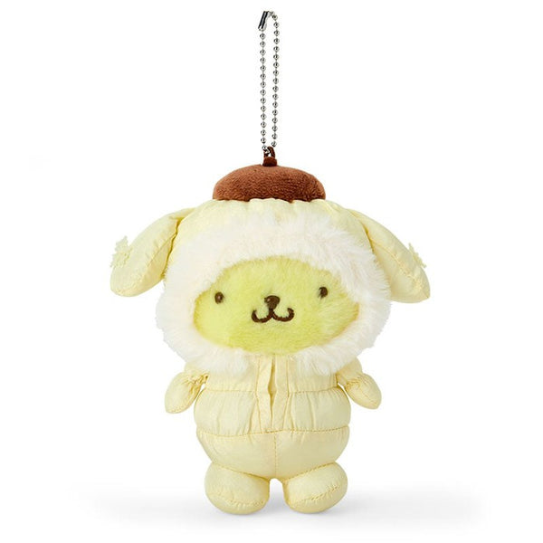 Sanrio Mascot Holder (Fluffy Winter) Pompompurin Keychain 247511