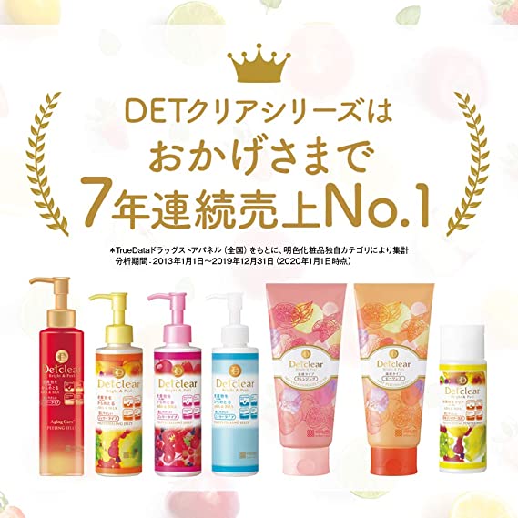 DETCLEAR - Hot peeling gel with AHA and BHA acids 180ml [Alcohol-free]