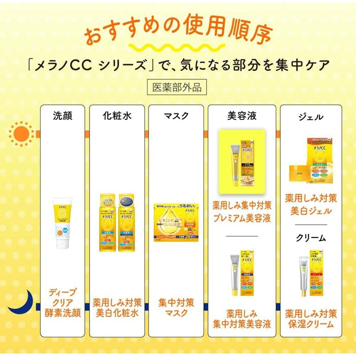 Melano CC Brightening and moisturizing face milk 120g [Alcohol-free]