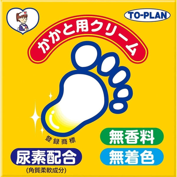 TO-PLAN KAKATO YOU KURIMU - Cream for dry and cracked feet 30g [Alcohol-free]