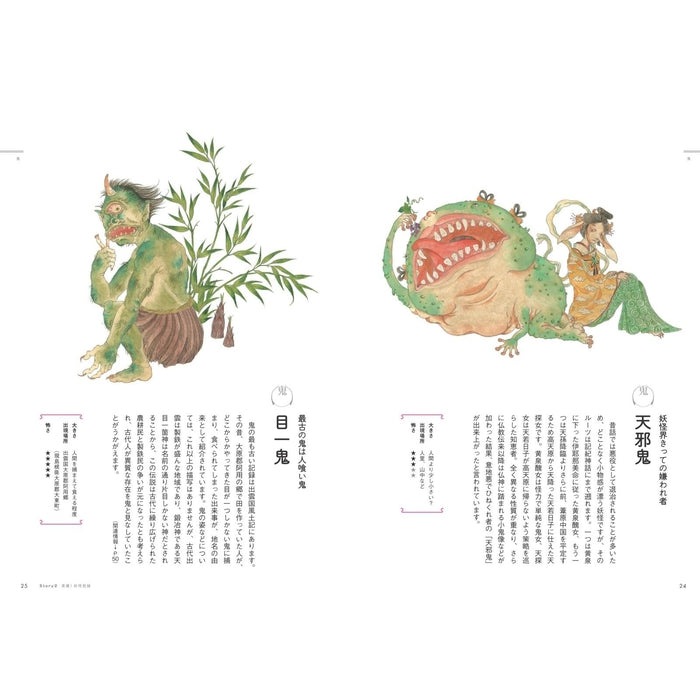 The Illustrated Encyclopedia of Yokai (Tokumeki Yokai Zukan) by Amayagi Do