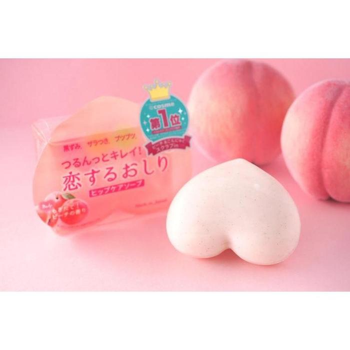 BEST-SELLER! Pelican KoiSuru Oshiri Peach peeling soap for the care of buttocks and thighs 80g [Alcohol-free]