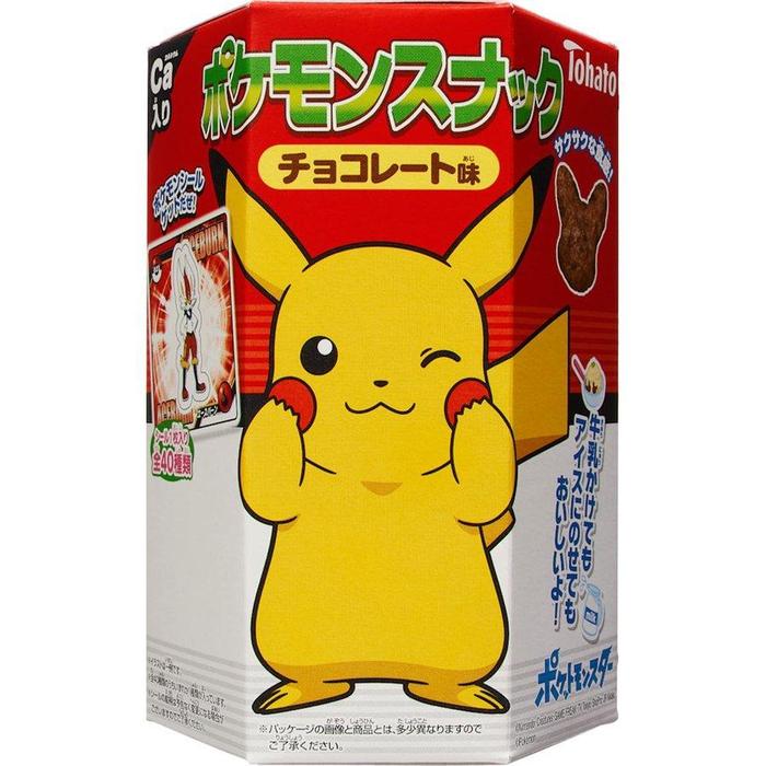 Tohato Pokémon Snack Chocolate Flavor (23g)