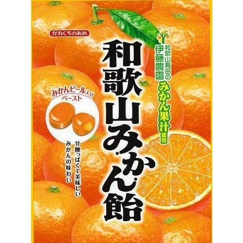 Kawaguchi Seika Wakayama Mandarin Candy 100g