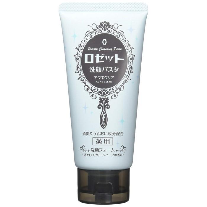 Rosette Acne Clear - (Dermocosmetics) Facial cleansing cream for acne skin 120g [Alcohol-free]