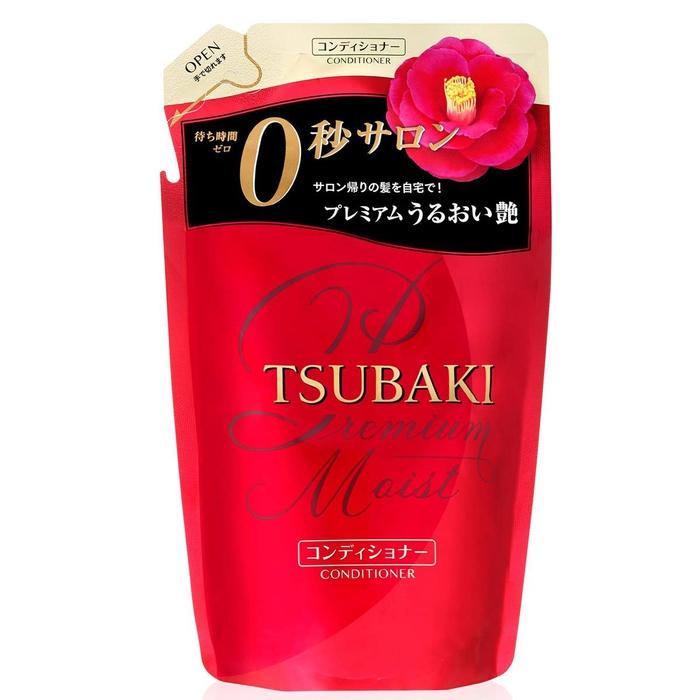 DOPELNIENIE- Mocno nawilzajaca odzywka do wlosow z olejem Tsubaki TSUBAKI PREMIUM MOIST od Shiseido 330ml.