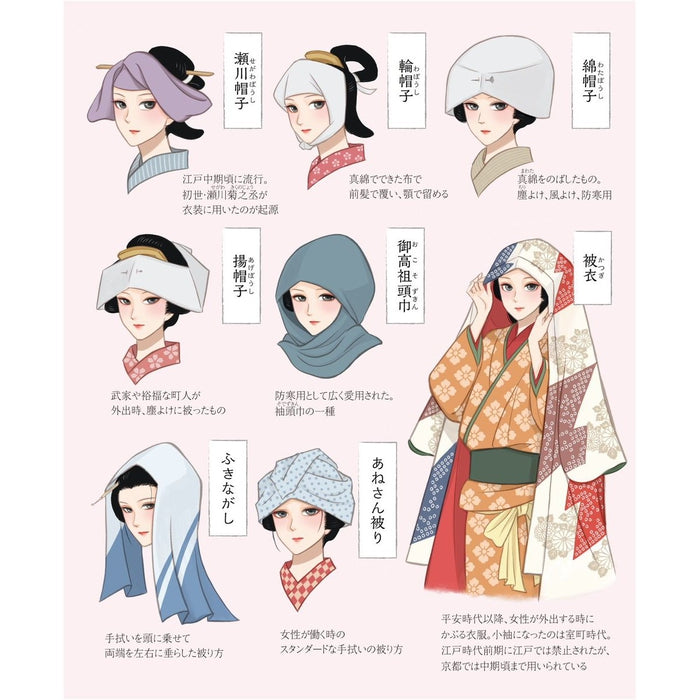 Edo Era Fashion Encyclopedia (O Edo Fashion Zukan) by Nadeshko Rin